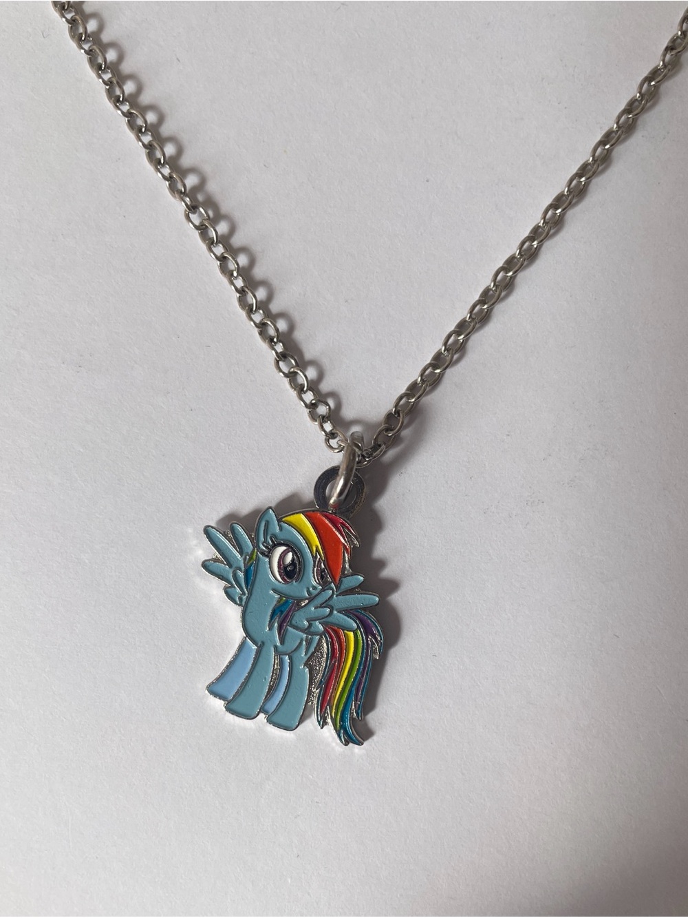 Rainbow Dash Necklace My Little Pony 18” in - Picture 3 of 6